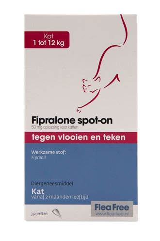 Exil Flea Free Fipralone Spot-On Kat