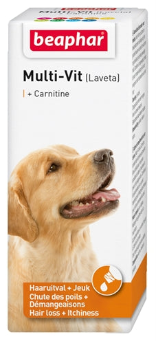 Beaphar Multi-Vit Laveta + Carnitine Hond