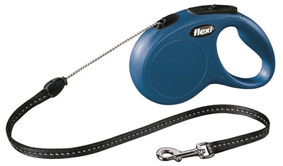 Flexi Rollijn Classic Cord Blauw