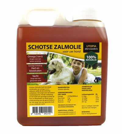 Utopia Schotse Zalmolie Naturel