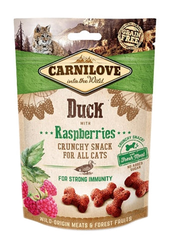 Carnilove Crunchy Snack Eend / Framboos