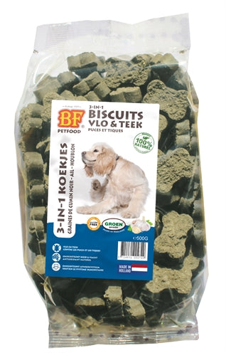 Bf Petfood 3 In 1 Hondenkoekjes Vlo & Teek