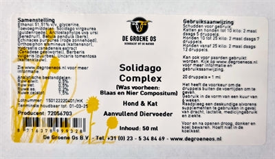 De Groene Os Solidago Complex Hond / Kat