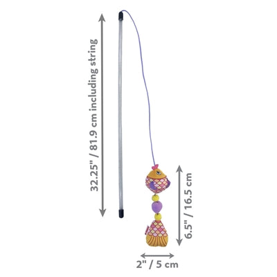 Kong Kattenhengel Scrattles Vis Assorti