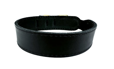 Sazzz Halsband Hond Pioneer Classic Leer Zwart