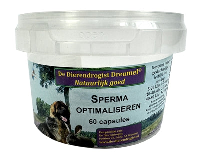 Dierendrogist Sperma Optimaliseren Capsules