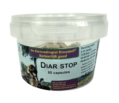 Dierendrogist Diar Stop Capsules