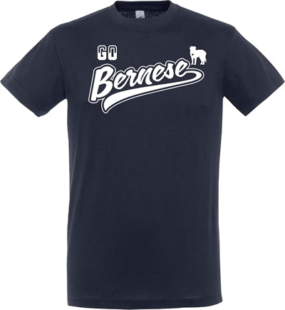 Merkloos T-Shirt Go Bernese Navy